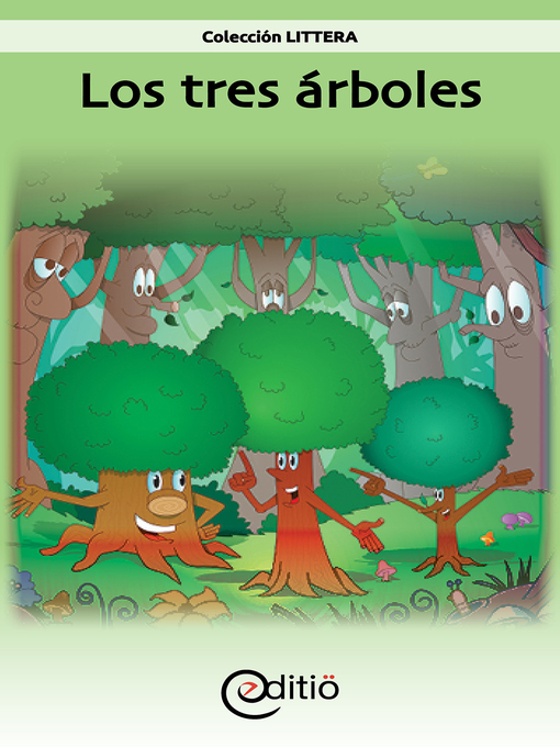 Cover image for Los tres árboles